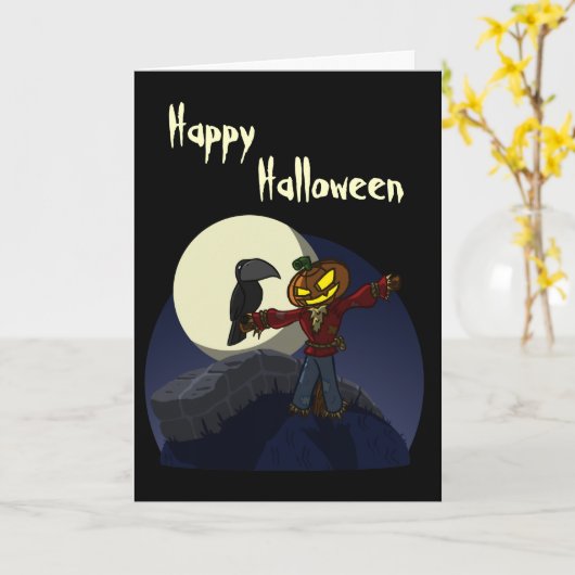 De Kaart van de vogelverschrikker (Gele Bloem)