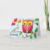 De kaart van de vriend (Voorkant)