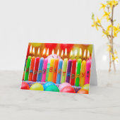 De Kaart van de Vriend van de Dagen Personaliseer  (Gele Bloem)