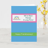 De Kaart van de vriendschap (Gele Bloem)