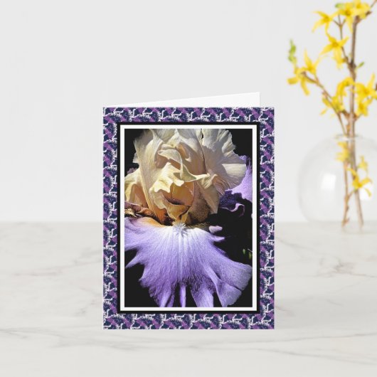 De Kaart van de vriendschap (Gele Bloem)