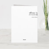 De kaart van de vriendschap/van de verjaardag voor (Achterkant)