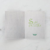 De kaart van de vriendschap/van de verjaardag voor (Binnen)