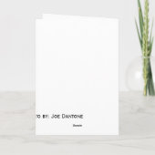 De Kaart van de Wijn van het Riet van het Snoep (Achterkant)