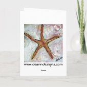 De kaart van de zeester (Achterkant)