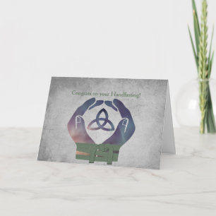 De Kaart van de Zegen van Handfasting van de