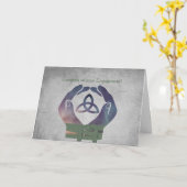 De Kaart van de Zegen van Handfasting van het (Gele Bloem)