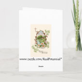 De KAART van de Zegen van Pasen (Achterkant)