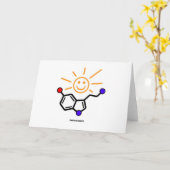 De Kaart van de Zonneschijn van de serotonine (Gele Bloem)