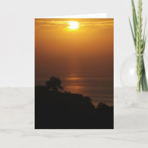 De Kaart van de Zonsondergang van La Jolla