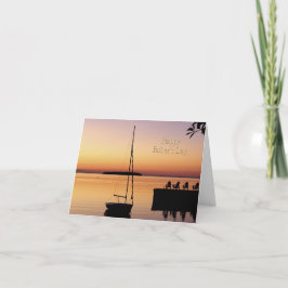 De Kaart van de Zonsondergang van vaderdag