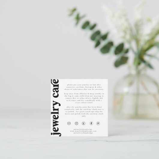 De Kaart van de Zorg van de juwelen, het Tussenvoe (Staand voorkant)