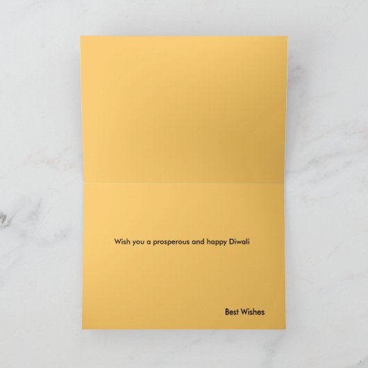 De Kaart van Diwali (Binnen)