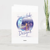 De Kaart van Eid voor Zuster, doorboort Bloemen (Achterkant)