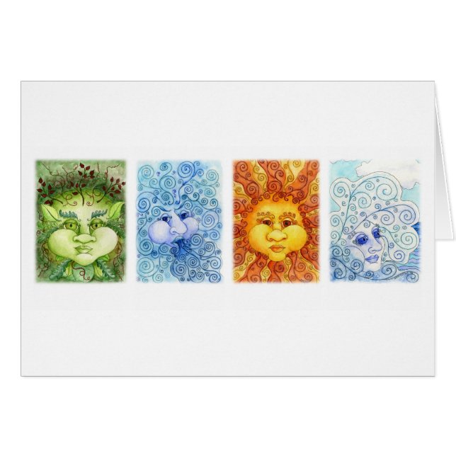 De kaart van Elementen (Voorkant Horizontaal)