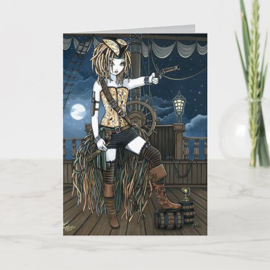 De Kaart van Fae van de Maan van het Schip van de (Voorkant)