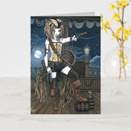 De Kaart van Fae van de Maan van het Schip van de (Gele Bloem)