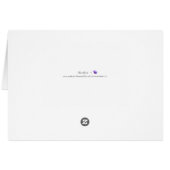 De Kaart van felicitaties voor de Nieuwe Positie v (Achterkant Horizontaal)