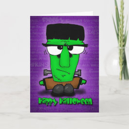 De Kaart van Frankie Halloween van de Pret van