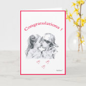 De kaart van gelukwensen (Gele Bloem)