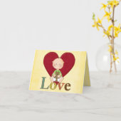 de kaart van goedkeuringsgelukwensen (Gele Bloem)