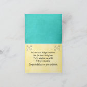 de kaart van goedkeuringsgelukwensen (Binnen)