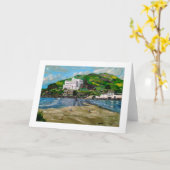 De Kaart van groeten - "Onthaal aan het Eiland " (Gele Bloem)