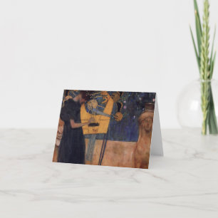 De Kaart van Gustav Kllimt Harp Music Note