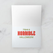 De Kaart van Halloween #1 (Binnen)