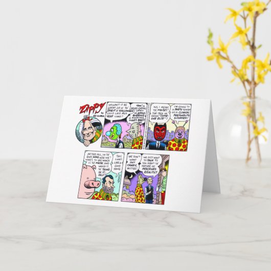 De Kaart van Halloween #1 (Gele Bloem)