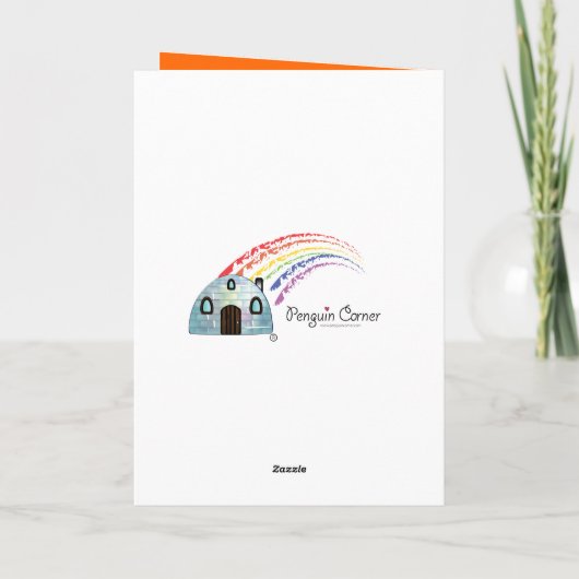 De Kaart van Halloween van de kleindochter: (Achterkant)