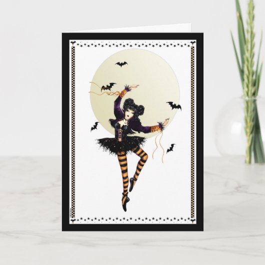De Kaart van Halloween van de Prinses van de (Voorkant)