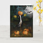 De kaart van Halloween van het Flard van de (Gele Bloem)