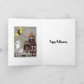 De KAART van Halloween van het Spookhuis van de (Binnen)