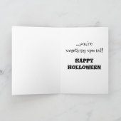 De Kaart van Halloween voor Kinderen (Binnen)