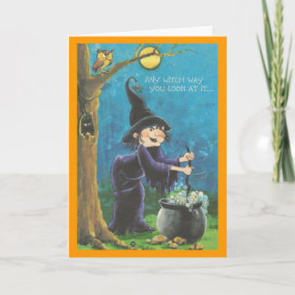 De Kaart van Halloween voor Kinderen