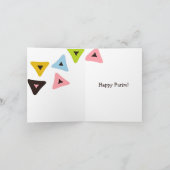 De Kaart van Hamantaschen Purim van het helium (Binnen)