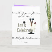 De Kaart van Hannukah (Achterkant)