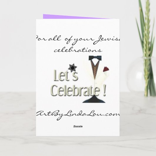 De Kaart van Hannukah (Achterkant)