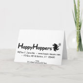 De Kaart van HappyHoppers® (Achterkant)