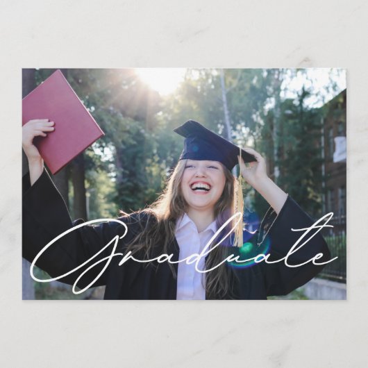 De Kaart van het Afstuderen van de Moderne Kalligr (Voorkant)