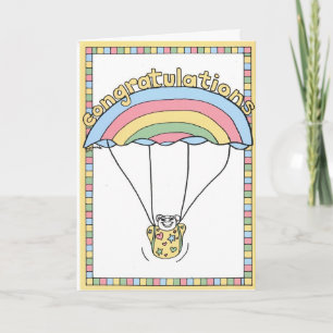 De Kaart van het BABY CONGRATS