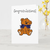 De Kaart van het Baby shower van Sociopath (Gele Bloem)