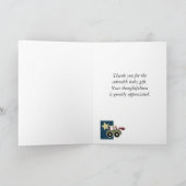 De Kaart van het Baby van de bouw dankt u (Binnen)