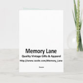 De Kaart van het Boeket van het viooltje (Achterkant)