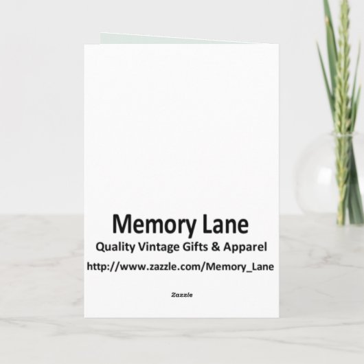 De Kaart van het Boeket van het viooltje (Achterkant)