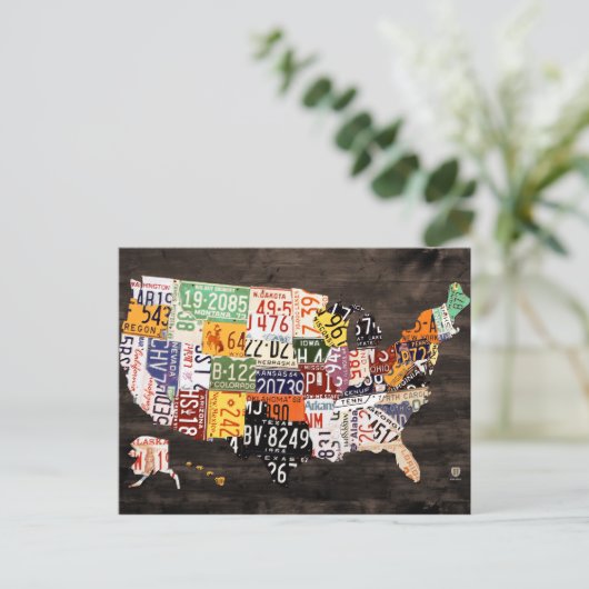 De Kaart van het Bord van de vergunning van de Ver (Staand voorkant)