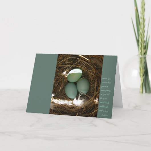 De Kaart van het Citaat van Boedha (Voorkant)