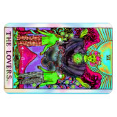 De Kaart van het Coronavirus Tarot Magneet (Horizontaal)