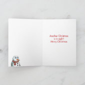 De Kaart van het Document van de Grap van Kerstmis (Binnen)